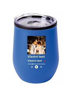 Personalizovaný cestovní termohrnek "BOWL" s motivem přehrávače