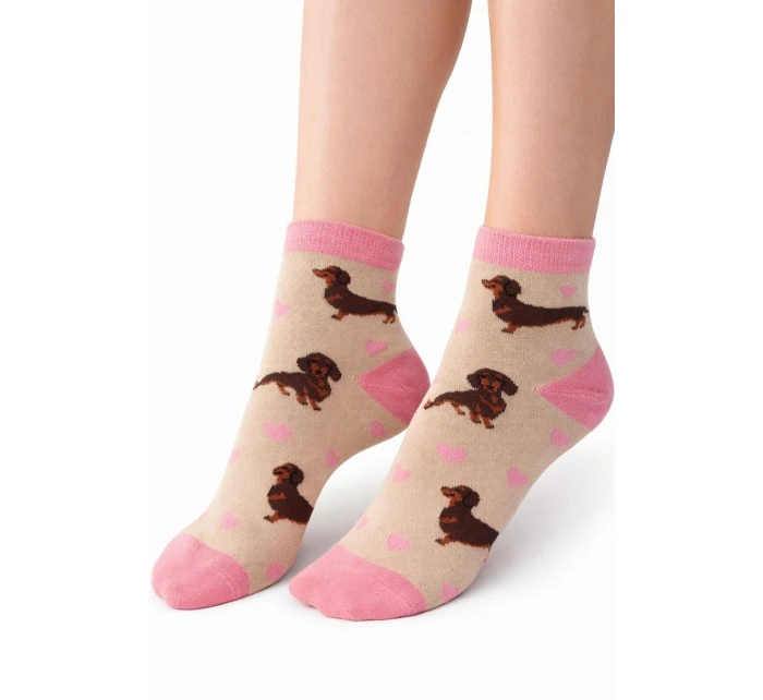 PERFECT WOMAN - Dámské vzorované ponožky U84.01P PERFECT WOMAN - Dámské vzorované ponožky U84.01P