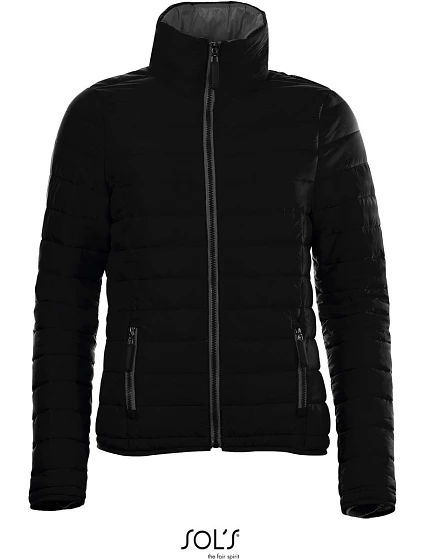 SOL'S Ride Women Lehká dámská prošívaná bunda 25.1170 black SOL'S Ride Women Lehká dámská prošívaná bunda 25.1170 black