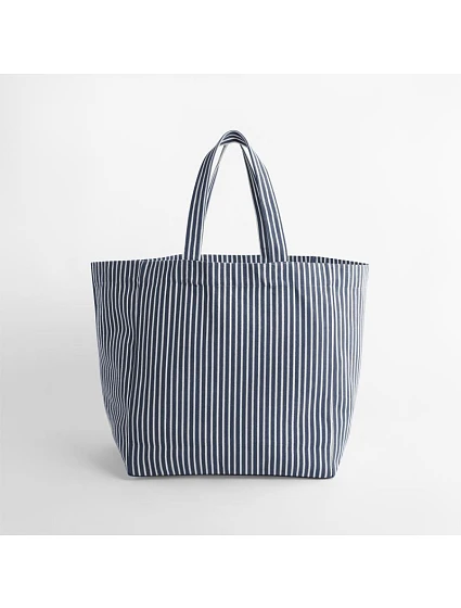 W 677 Plážová taška model 22466336 navy stripe - Westford Mill