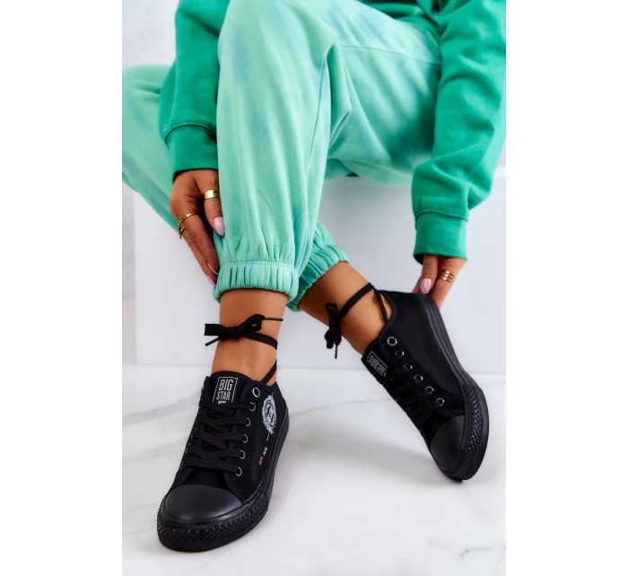 Dámské tenisky BIG STAR JJ274A256 Černé Dámské tenisky BIG STAR JJ274A256 Černé