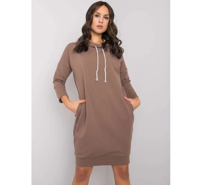 Šaty RV SK 4597 1.97 hnědá