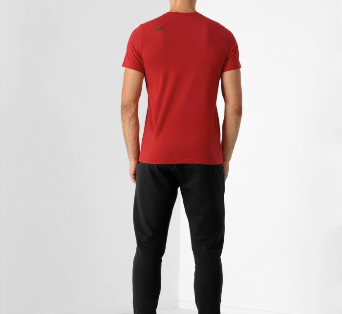 Pánské tričko 4F NOSH4-TSM354 červené
