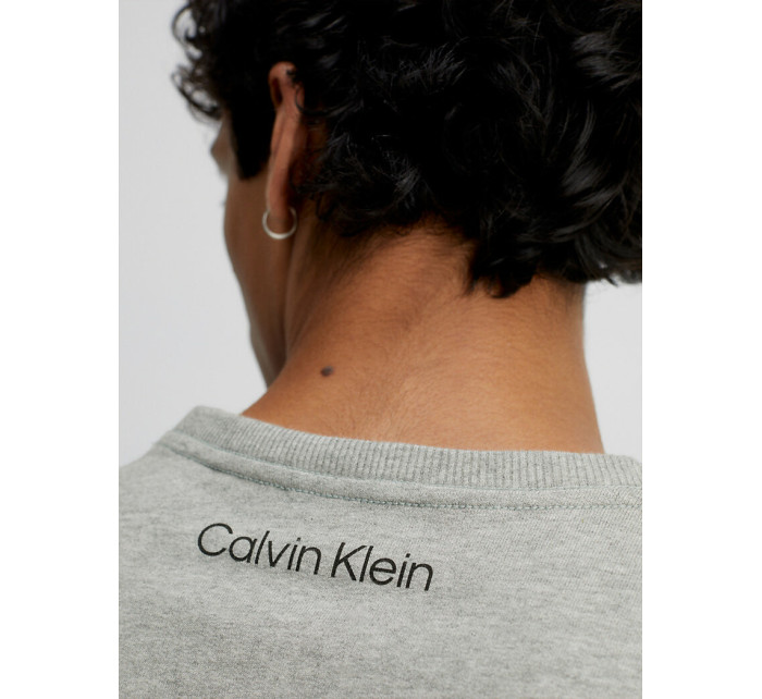 Pánské spodní prádlo Heavyweight Knits L/S SWEATSHIRT 000NM2415EP7A - Calvin Klein