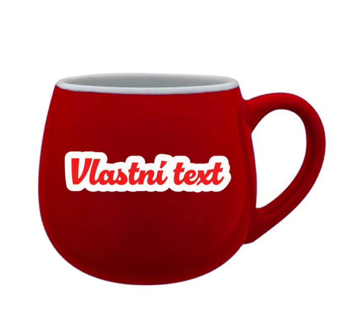 Personalizovaný keramický hrníček s obrysem 