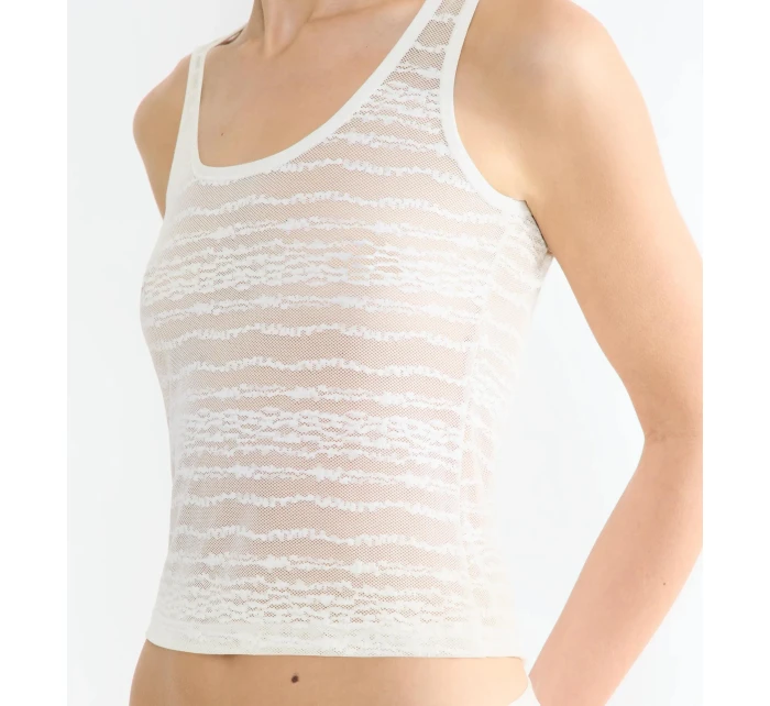 sloggi FREE Evolve Tank Top Lace - WHITE - SLOGGI WHITE - SLOGGI