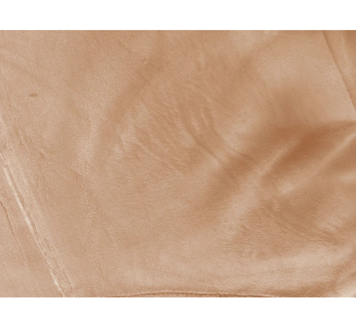 Dámská velurová souprava v mandlové barvě (8C1173-160)
