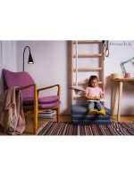 SKLÁDACÍ GYMNASTICKÁ MATRACE ŠEDÁ 180CM BENCHK