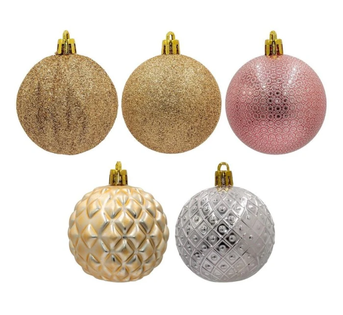 BOMBKA DEKORACYJNA PLASTIKOWA SET 35  RÓŻOWY model 21832993