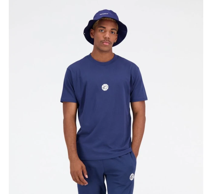 Tričko Top NB Hoops Essentials  M MT23582 pánské model 18884500 - New Balance