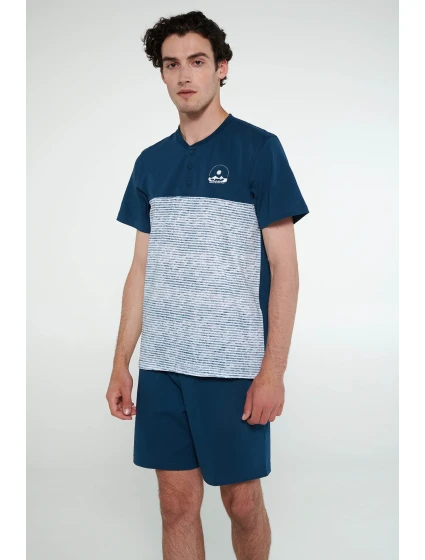 Pyžamo s knoflíkovou légou model 19698512 - Vamp Pyžamo s knoflíkovou légou model 19698512 - Vamp