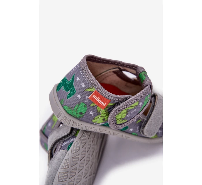 Pantofle Dětské Na Suchý Zip S model 21682738 - Milami