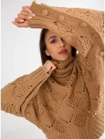 Dámský svetr EM SW 1037 01 24X velbloudí