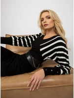 Dámské šaty TW SK BE 1540 černobílé