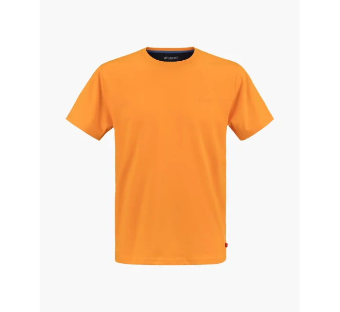 Pánské tričko s krátkým rukávem ATLANTIC - oranžové Pánské tričko s krátkým rukávem ATLANTIC - oranžové
