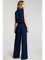 Kombinéza s dělenými zády M382 tmavě modrá - Moe