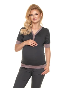 Těhotenská pyžama model 157826 PeeKaBoo
