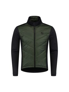 Zimní bunda Rogelli WADDED II zelená/černá 2XL