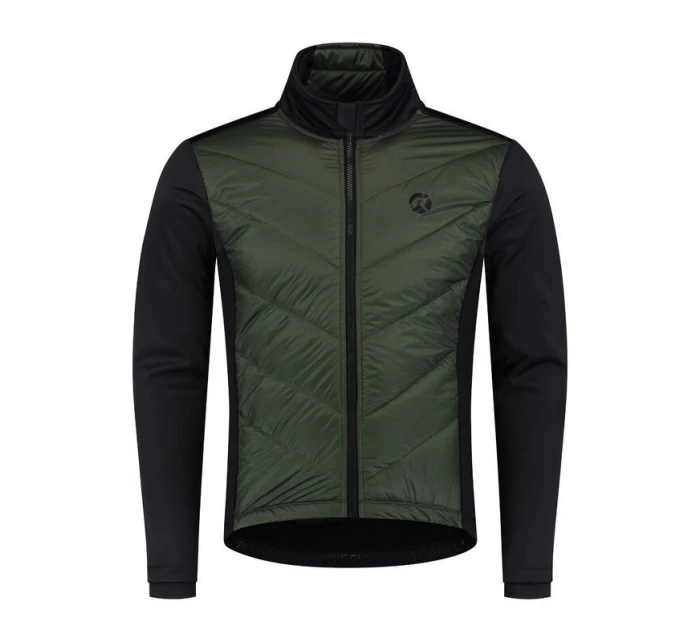 Zimní bunda Rogelli WADDED II zelená/černá 2XL