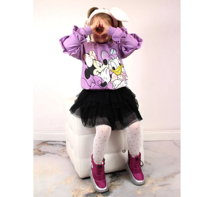 Jr zateplené sněhule fuchsiová model 17651407 - Kornecki