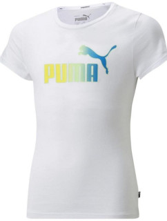 Dětské tričko ESS+ Bleach Logo Tee G Jr 846954 02 - Puma