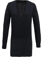 Premier PR 698 Dámský cardigan dlouhý 39.0698 charcoal Premier PR 698 Dámský cardigan dlouhý 39.0698 charcoal