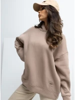 Bluza RV BL model 21777752 ciemny bezowy - FPrice Bluza RV BL model 21777752 ciemny bezowy - FPrice