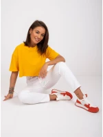 Tričko RV TS model 17009701 světle oranžová - FPrice Tričko RV TS model 17009701 světle oranžová - FPrice