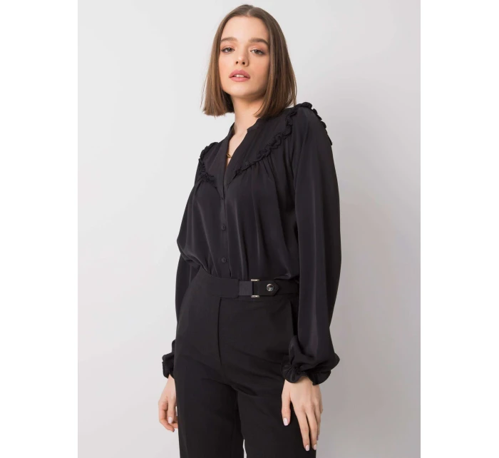 Košile TW KS BP 5078.21 černá