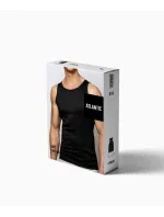 Pánské tílko ATLANTIC - černé Pánské tílko ATLANTIC - černé