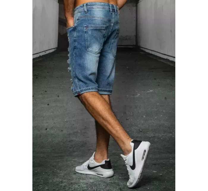 FashionStreet pánské modré džínové šortky SX1516 FashionStreet pánské modré džínové šortky SX1516