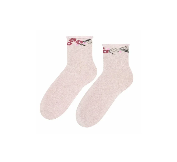 Vzorované netlačící ponožky Steven art.099 35-40