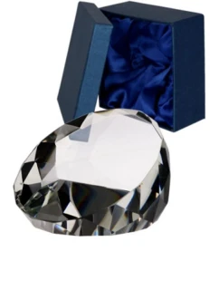 Skleněná trofej - křišťálový knoflík