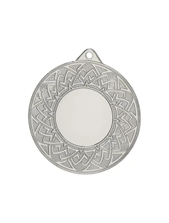 Obecná stříbrná medaile s místem pro emblém 25 mm - ocel