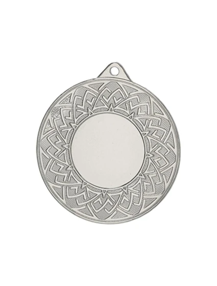 Obecná stříbrná medaile s místem pro emblém 25 mm - ocel Obecná stříbrná medaile s místem pro emblém 25 mm - ocel