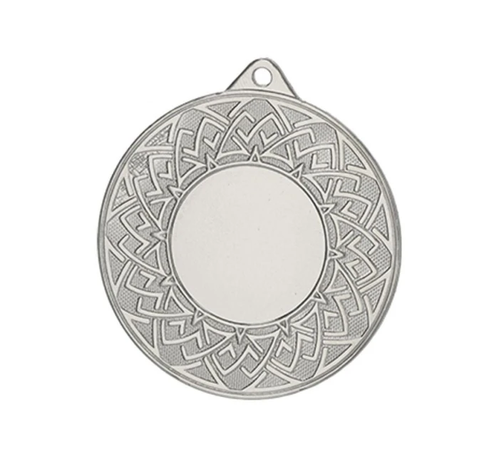 Obecná stříbrná medaile s místem pro emblém 25 mm - ocel Obecná stříbrná medaile s místem pro emblém 25 mm - ocel