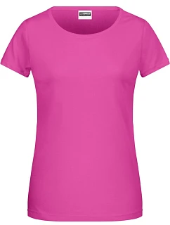 Daiber 8007 Dámské tričko z bio bavlny 02.8007 pink
