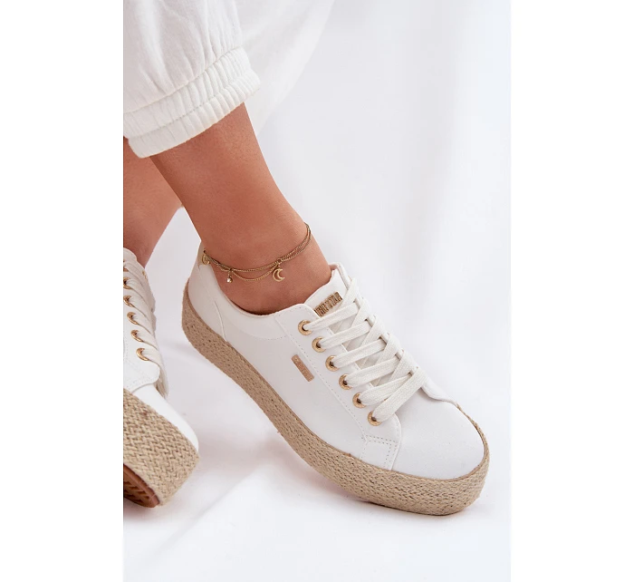 Dámské na platformě Big Star Bílé model 22042736 - Big Star Shoes