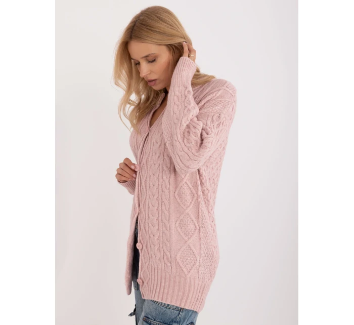 Sweter AT SW model 20463679 jasny różowy - FPrice
