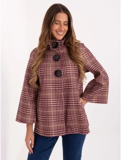 Płaszcz IT PL model 21717676 bordowy - FPrice