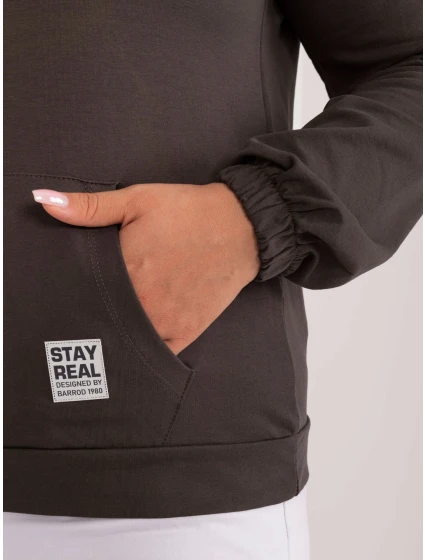 Bluza RV BL ciemny khaki model 20188707 - FPrice Bluza RV BL ciemny khaki model 20188707 - FPrice