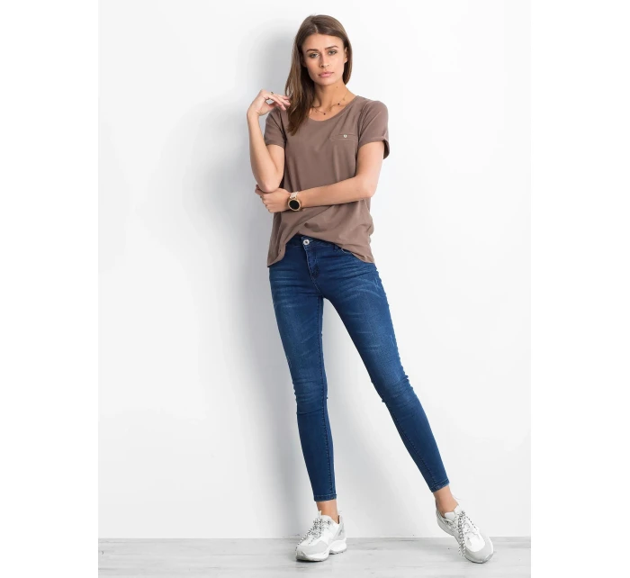 Tričko RV TS 4838.73P hnědá