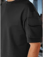 Pánská základní černá souprava FashionStreet AX0799 Pánská základní černá souprava FashionStreet AX0799