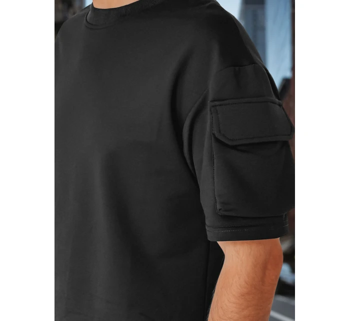 Pánská základní černá souprava FashionStreet AX0799 Pánská základní černá souprava FashionStreet AX0799