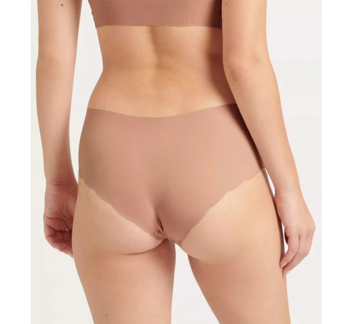 Dámské kalhotky ZERO Microfibre 2.0 Short 2P - BROWN - Ssv. hnědé 00ME - SLOGGI