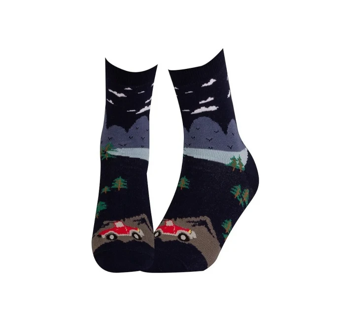 Skarpety  chłopięce wzorowane model 16127234 - Wola