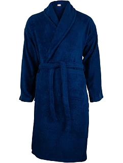 Organic Bathrobe Župan z bio bavlny model 22527228 navy - The One Towelling