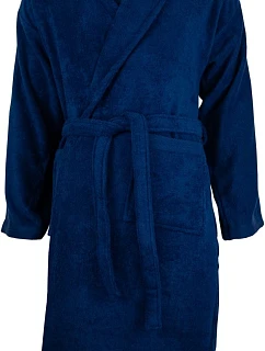 Organic Bathrobe Župan z bio bavlny model 22527228 navy - The One Towelling