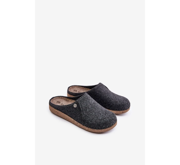 Pánská Domácí Obuv Pantofle Inblu MT000011 Grafitová