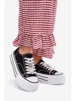 Dámské Tenisky Na Platformě Se Zlatými Černé model 21701238 - Boto Dámské Tenisky Na Platformě Se Zlatými Černé model 21701238 - Boto